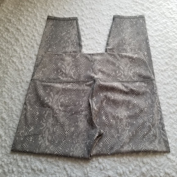 VARLEY Luna snakeskin print leggings size XL - Picture 5 of 8